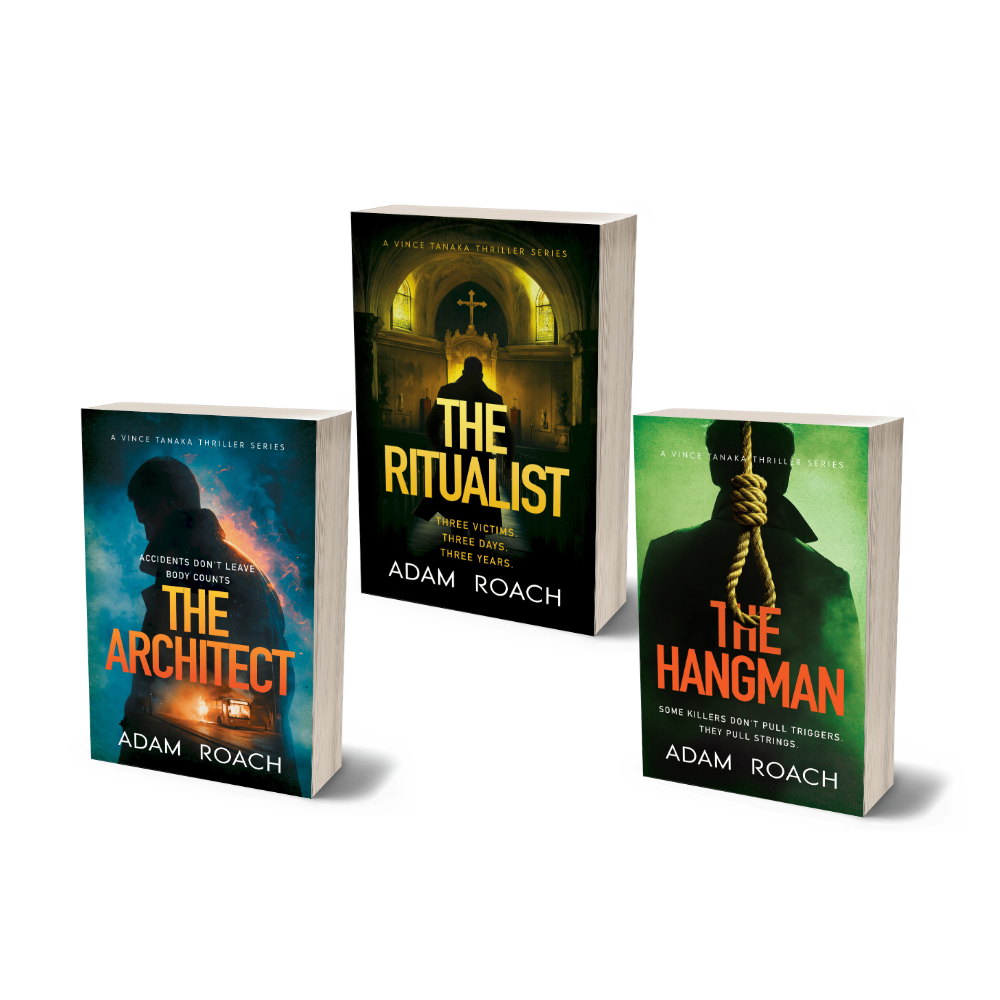 Vince Tanaka FBI Mystery Thriller Book Series (1st 3 books)