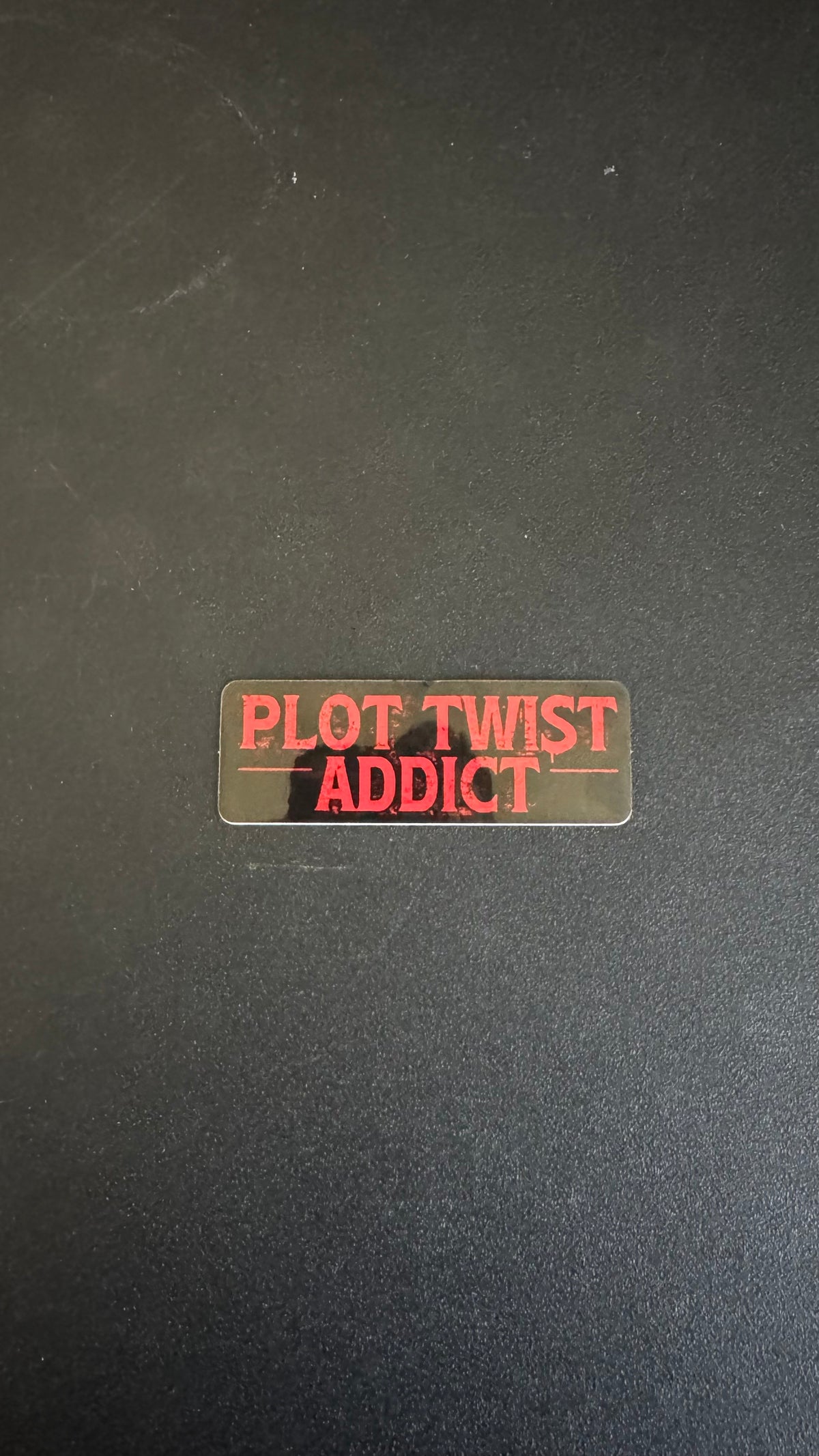 Plot Twist Addict Sticker